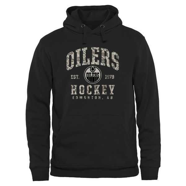 Men's Edmonton Oilers Black Camo Stack Pullover Hoodie,We sell and wholesale Men's Edmonton Oilers Black Camo Stack Pullover Hoodie on line form chian!